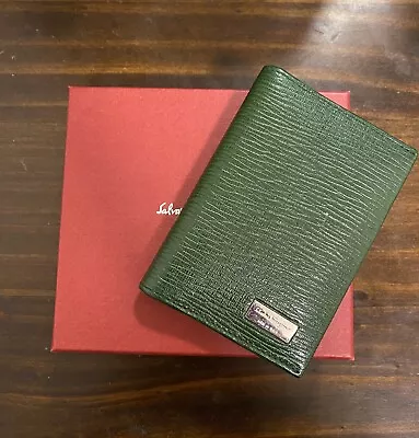 Salvatore Ferragamo Genuine Leather Wallet Rare • $159