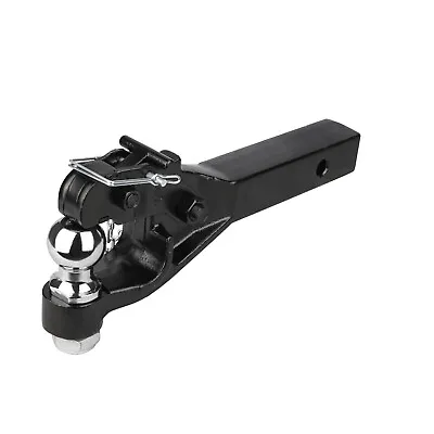 ANGCOSY Pintle Hook 2  Receiver Hook Combination 2-5/16” Hitch Ball 12000 Lbs • $89.99