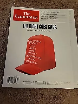 The Economist Magazine February 17th-23rd 2024 The Right Goes GAGA Globalist • $1.18