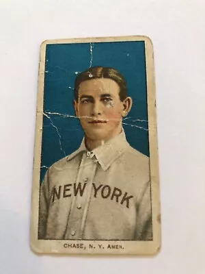 Vintage (1909-1911) T206 CHASE N. Y. Amer.  Polar Bear Baseball Card • $43.30