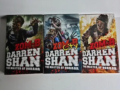 ZOM-B  Book Bundle X 3 By Darren Shan Hardback • £3.99