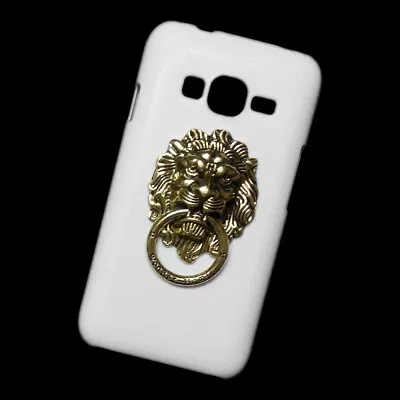 Lion Head Finger Ring Holder Back Hard Cover For Samsung Galaxy J1 Mini Prime • $7.19