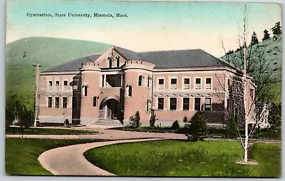 Gymnasium State University Missoula Montana 1910 - Postcard • $4.98