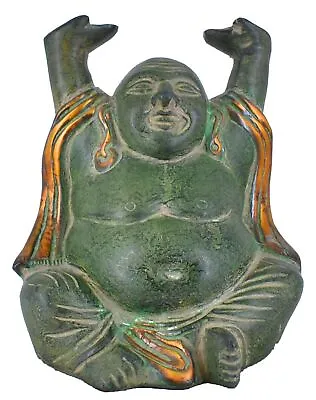 White Whale Brass Laughing Buddha For Wealth & Prosperity • £134.04