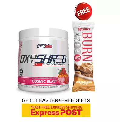 $64.98 • Buy Ehplabs Oxyshred | All Flavours | Ehp Labs Oxy Shred Burner | Fat Burning Cheap