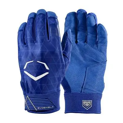 EvoShield Adult EVOCHARGE GEL TO SHELL Batting Gloves ROYAL BLUE -WTV4100RO • $19.95