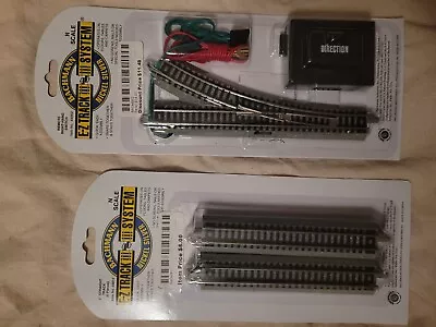 Bachmann N Scale E-Z Vintage Nickel Track Lot - Straight/ Right-hand Switch  • $0.99