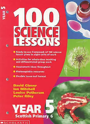 100 Science Lessons For Year 5 (100 Science Lessons S.)-Riley Peter D.-paperbac • £3.79