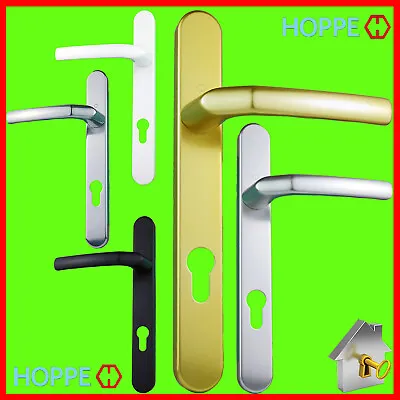 UPVC Door Handle Hoppe Birmingham Double Glazing Sprung 92mm PZ PVC Pair Set • £25.99