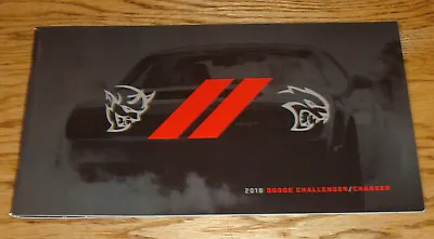 Original 2018 Dodge Challenger & Charger Sales Brochure 18 SRT Hellcat Demon • £21.28