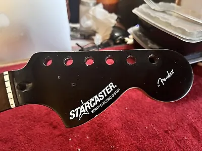 Fender Starcaster Stratocaster Rosewood Neck W/Black Headstock • $129