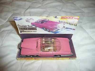 Dinky Toys Lady Penelopes Fab 1 Car With Missile In Used Condition • £49.99