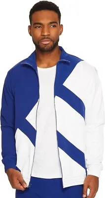 Rare Adidas Equipment Jacket Windbreaker Blue White Cal Surf Large • £76.91