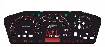 Custom Speedometer Instrument Cluster Gauge For Mitsubishi Lancer Cedia • $99
