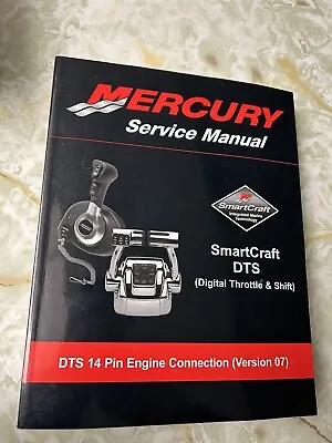 2007 Mercury SmartCraft DTS 14 Pin Engine Connection Service Manual PN 90-889288 • $20