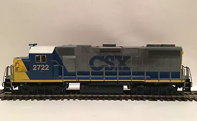 HO MTH CSX GP38-2 Powered Diesel Locomotive CSXT #2722 Lightly Weathered • $100