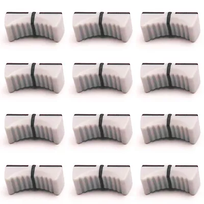 12pcs Slide Fader Knob Cap For YAMAHA MG166CX-USB MG206C Hole 4MM(Gray) • $8.99