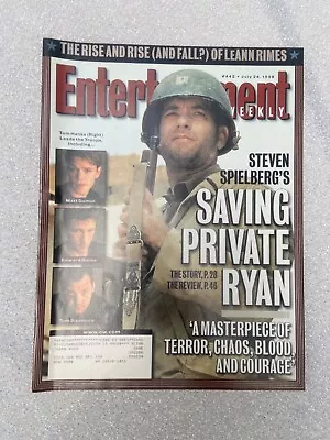 Entertainment Weekly Magazine July 1998 Tom Hanks Saving Private Ryan • $13