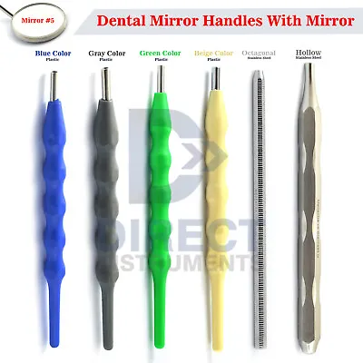 MEDENTRA Dental Mouth Mirror Handles Oral Examination Tooth Inspection Hygiene  • $6.34