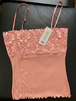 MODA International Cami Lace Tank Top Womens Spaghetti Strap Sz XS NEW • $14.95