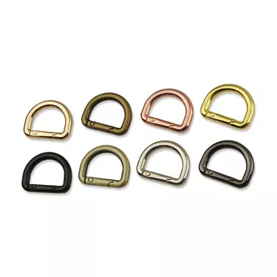 Bag Clasp Spring D Coil Swivel Trigger Clips For 16 19 25mm Bag/Chain/Strap Belt • £3.58