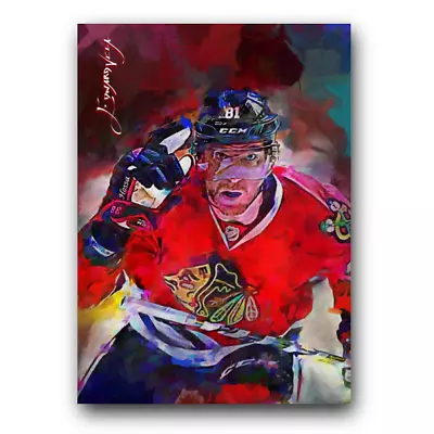 Marian Hossa Art Card Limited 20/50 Edward Vela Signed (Chicago Blackhawks) • $3.99