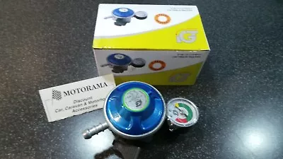 Calor Gas Butane 21mm Gas Regulator & Gauge 29 Mbar Caravavan/motorhome/bbq  • £15.95