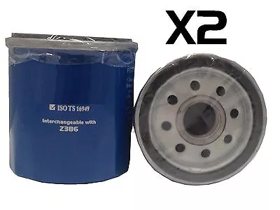 2X Oil Filter Fits Z386 TOYOTA YARIS NCP90R / NCP91R 1.3L 2NZ-FE & 1.5L 1NZ-FE • $8