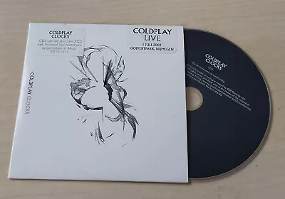 COLDPLAY Clocks CD3 CD Single 2003 4trk Live Cardsleeve • £14.40