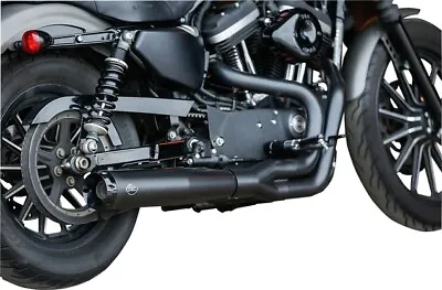 S&S SuperStreet 2-into-1 Exhaust System Black 550-0951 Harley Davidson Sportster • $719.96