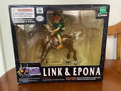 The Legend Of Zelda: Majora's Mask Link & Epona Action Figure (EPOCH 2001) • $299