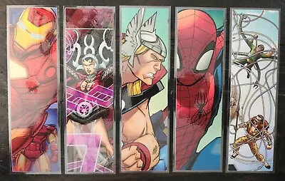 Marvel Avengers Handmade Laminated Bookmarks America Thor Hulk Arrow Iron Man • $2.99