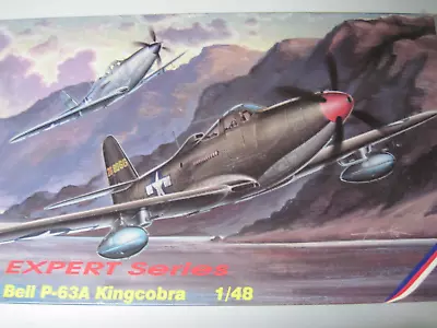 MPM    1/48   Bell  P-63A  Kingcobra  Expert Series    Aircraft  Model  Kit • $13.50