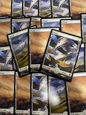 MTG 25 Full Art Plains Zendikar Rising Various Arts Regular Lands • $3.99