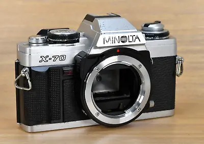 *Read* [Sold As-Is] Minolta X-70 SLR 35mm Film Camera Body Only From JAPAN • $10