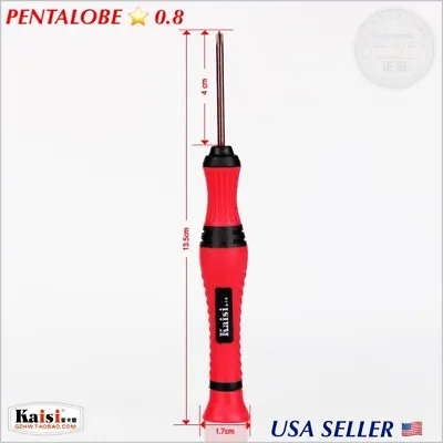 5-Point Star P2 Pentalobe 0.8 PL1 Screwdriver TS1 IPhone 6 7G 8 Plus Bottom Open • $5.99