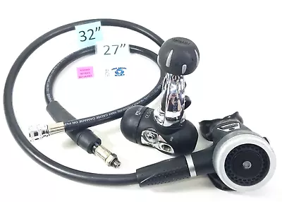 Mares Proton XL V16 SCS Titan Scuba Dive Regulator Set DIN 1st Stage Primary 2nd • $184.95