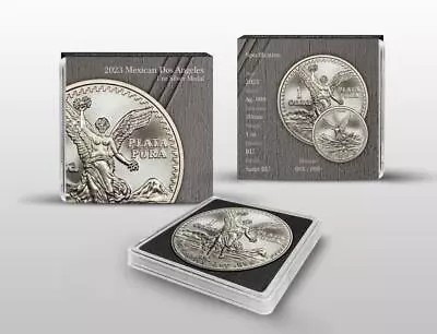 2023 Mexico Dos Angeles Libertad 1 Oz 999 Silver Medal Mintage 999 • $85