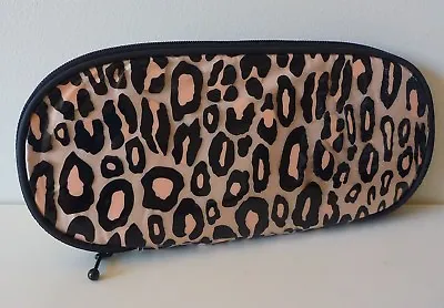 1x MAC Leopard Print Gold Makeup / Brush Bag Designed By Liz Goldwyn Brand NEW • $16.99