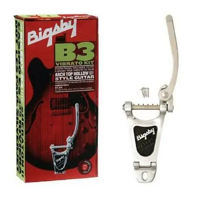 086-8013-001 Bigsby B3 Vibrato Kit Polished Aluminum ES-335/Sheraton Ll Archtop • $199.99