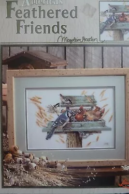 Marjolein Bastin  “Feathered Friends” Cross Stitch Leaflet • $15