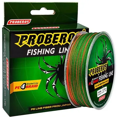 Colorful Fishing Tools Fishing Cord Fishing Line PE Braided Line Multifilament • $7.27