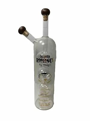 Milagro Tequila Romance Vintage Bottle For Mancave Or Kitchen Display • $175