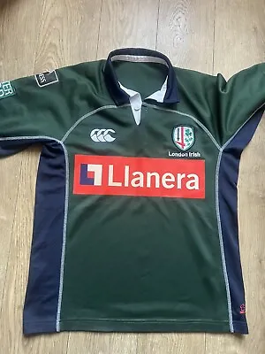 Canterbury London Irish Rugby Shirt Size Extra Small Mens • £34.99