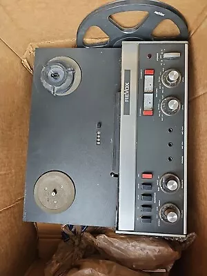 Revox A77 Reel To Reel Tape Player - For Parts Or Repair Only READ • $40