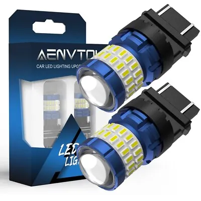 2x Canbus T25 3156 3157 P27W P27/5W LED Bulb Backup Reverse Lamps Light Brake • $16.84