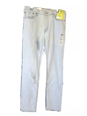 Levis 511 Jeans Mens 36X34 BLUE  Slim Stretch Denim MINOR DEFECT! • $30