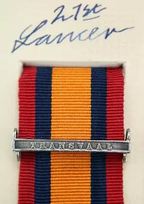 Qsa Queens South Africa Medal Bar Clasp Transvaal Boer War Military Campaign • £12