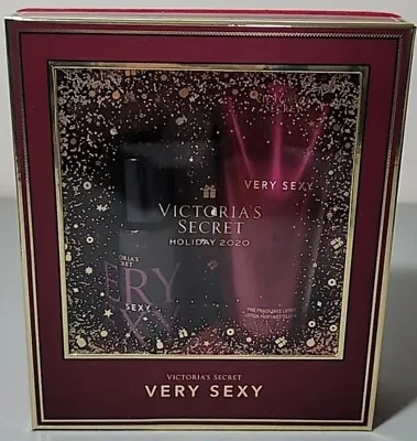 Victoria's Secret Very Sexy Holiday 2020 Mist 2.5 & Body Lotion Perfume Gift Set • $28