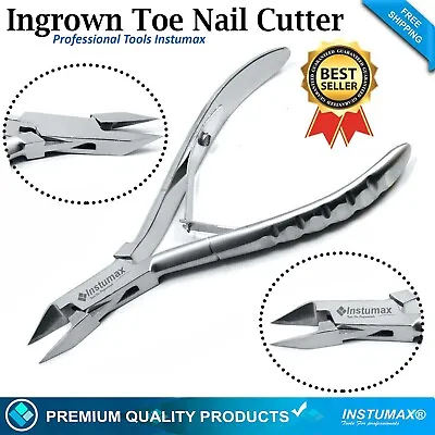 Fine Pointed Toe Nail Nipper Professional Ingrown Nail Clipper Cutter Solingen • $10.70